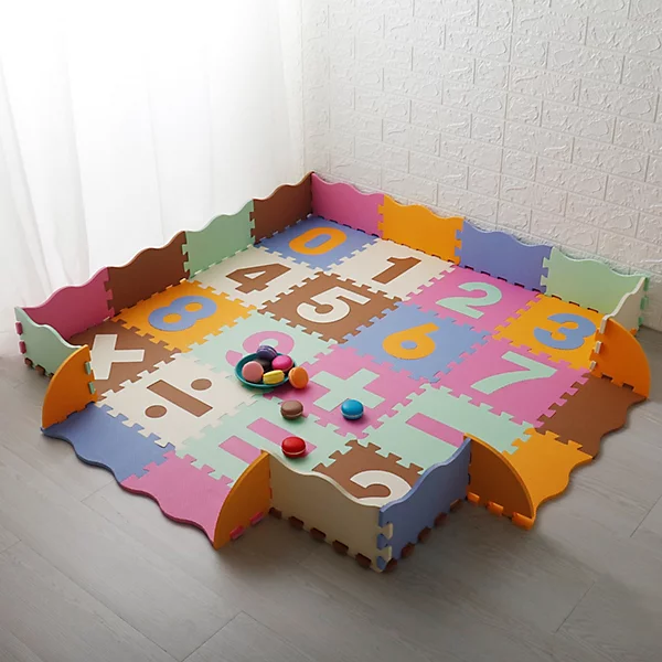 FATIVO 30cm Crawling Puzzle Mat Soft EVA Foam