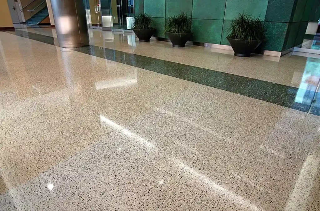 Terrazzo Flooring Installed