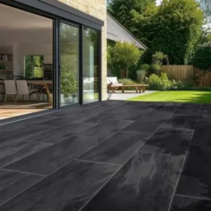 Brazilian Black 2CM Tile Flooring