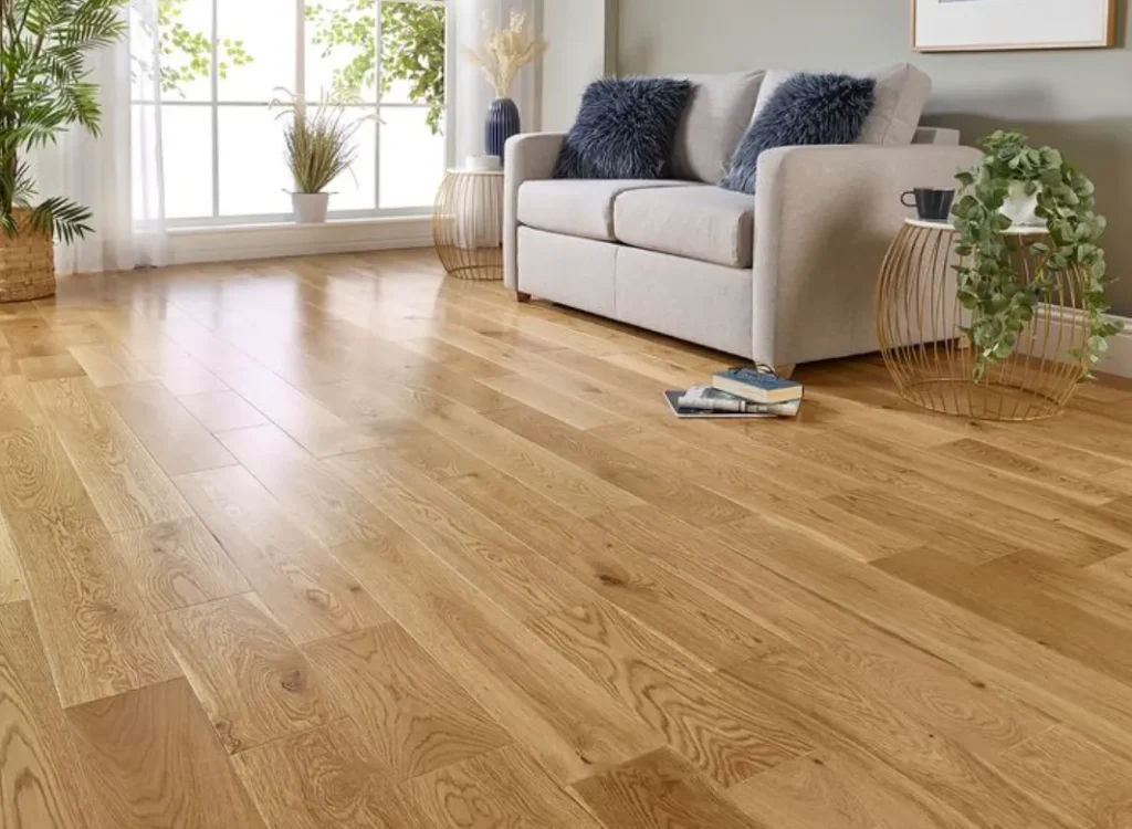 Elegant Engineered Wood Flooring Installed in UAE