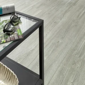 Light Grey Straight SPC flooring