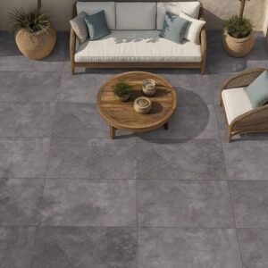 Stiled Graphite 20mm Porcelain Tile