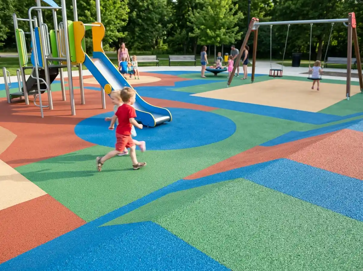 Playground Rubber Flooring