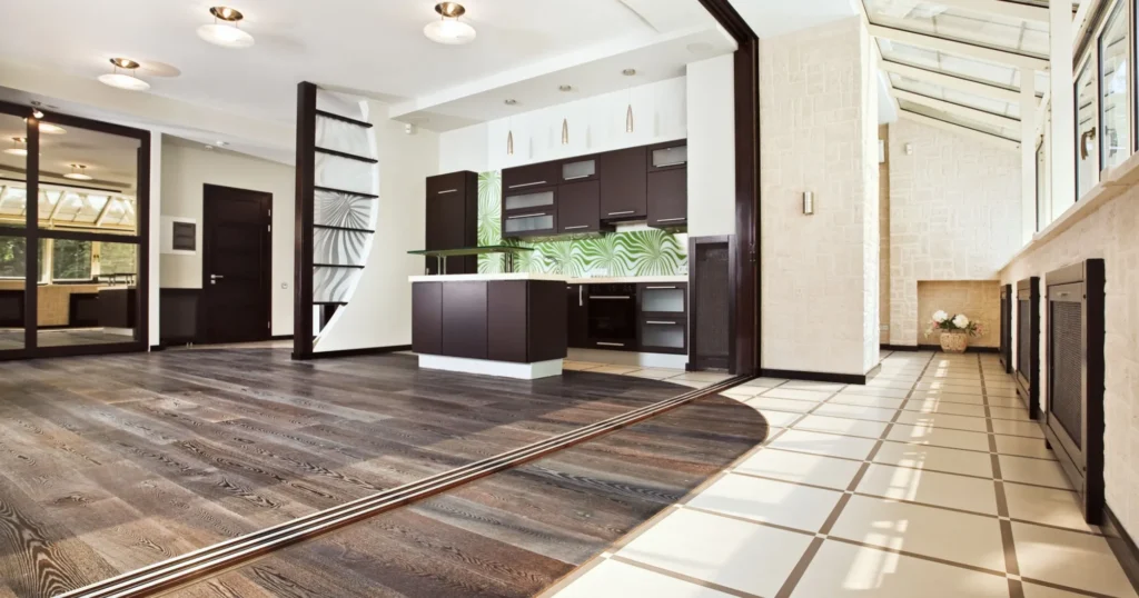Flooring Installed in Luxury Home