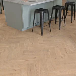 Herringbone Smoked Grey Brushed Oiled Engineered Oak