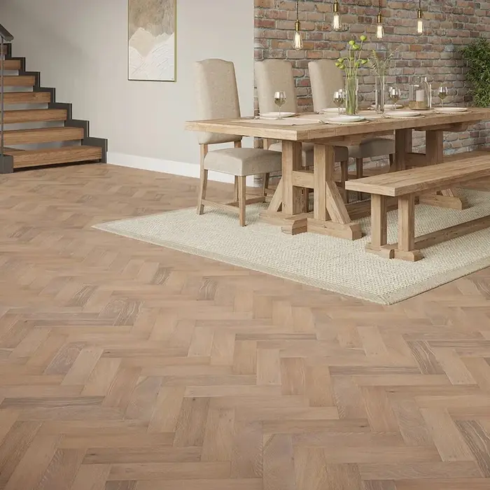 Lusso Flooring Herringbone Engineered Oak
