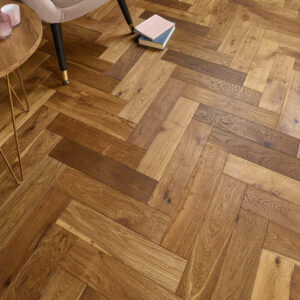 Lusso Flooring Smoked Brushed Lacquered Engineered Oak