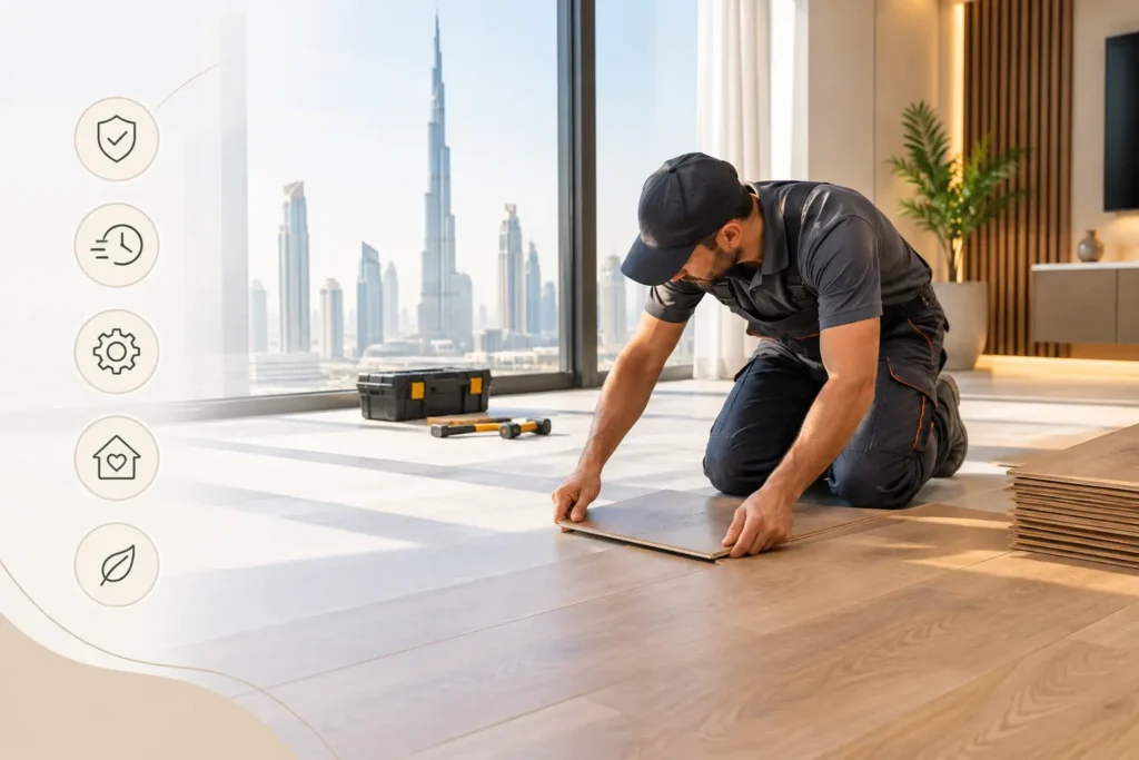 Why Hire Professional Flooring Installers in Dubai