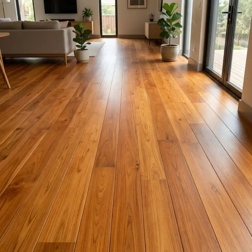 Saffron Teak solid floor dubai
